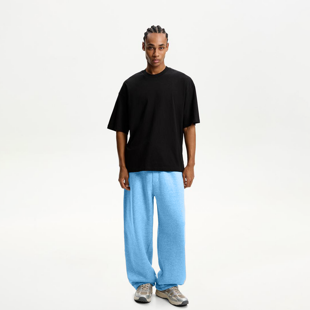 Aqua Blue Baggy Sweatpants