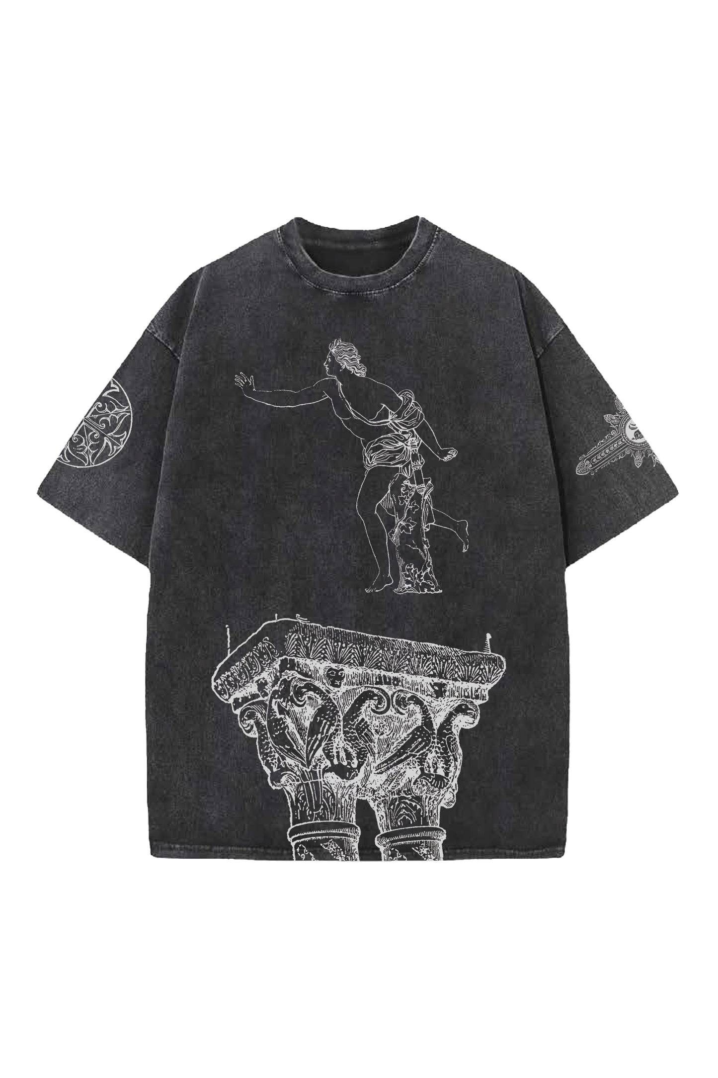 Fallen Angel Designed Oversized T-shirt