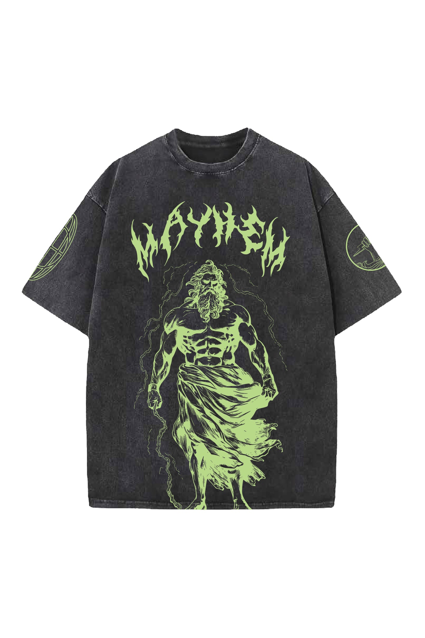 Mayhem Designed Oversized T-shirt