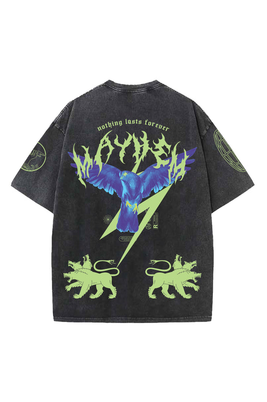 Mayhem Designed Oversized T-shirt