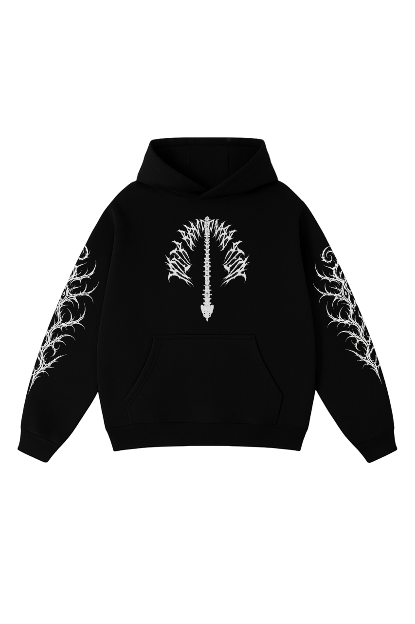 BLOODMOON ACID WASH HOODIE