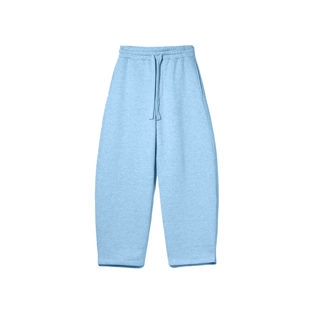 Aqua Blue Baggy Sweatpants