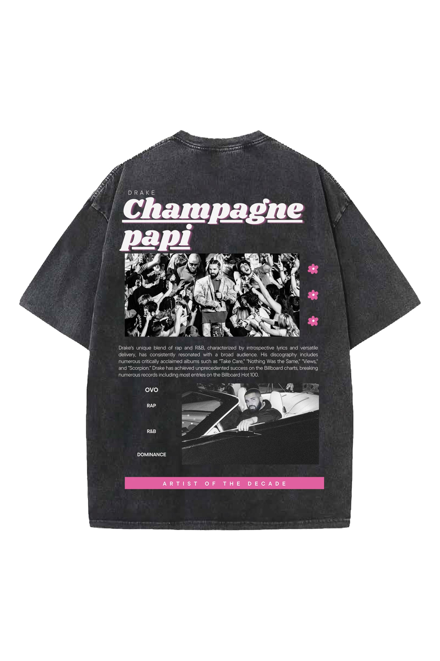 Drake Designed Oversized T-shirt