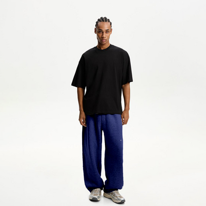 Navy Blue Baggy Sweatpants