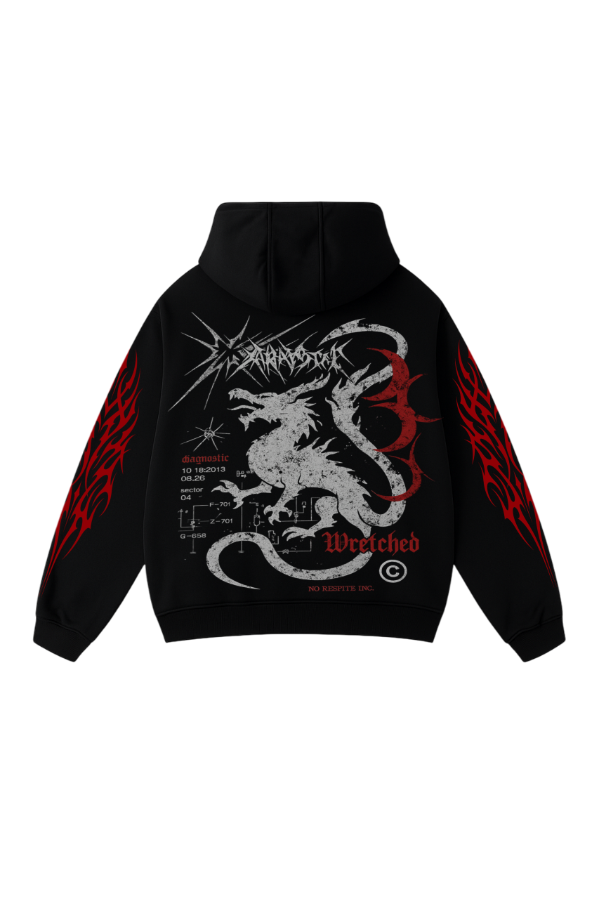 Divine Error Oversized Hoodie