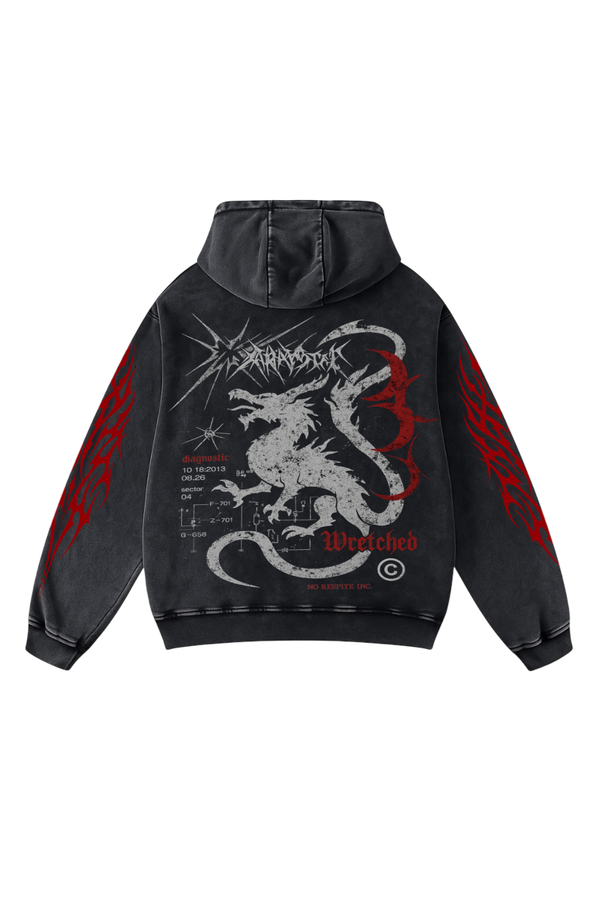 Divine Error Oversized Hoodie