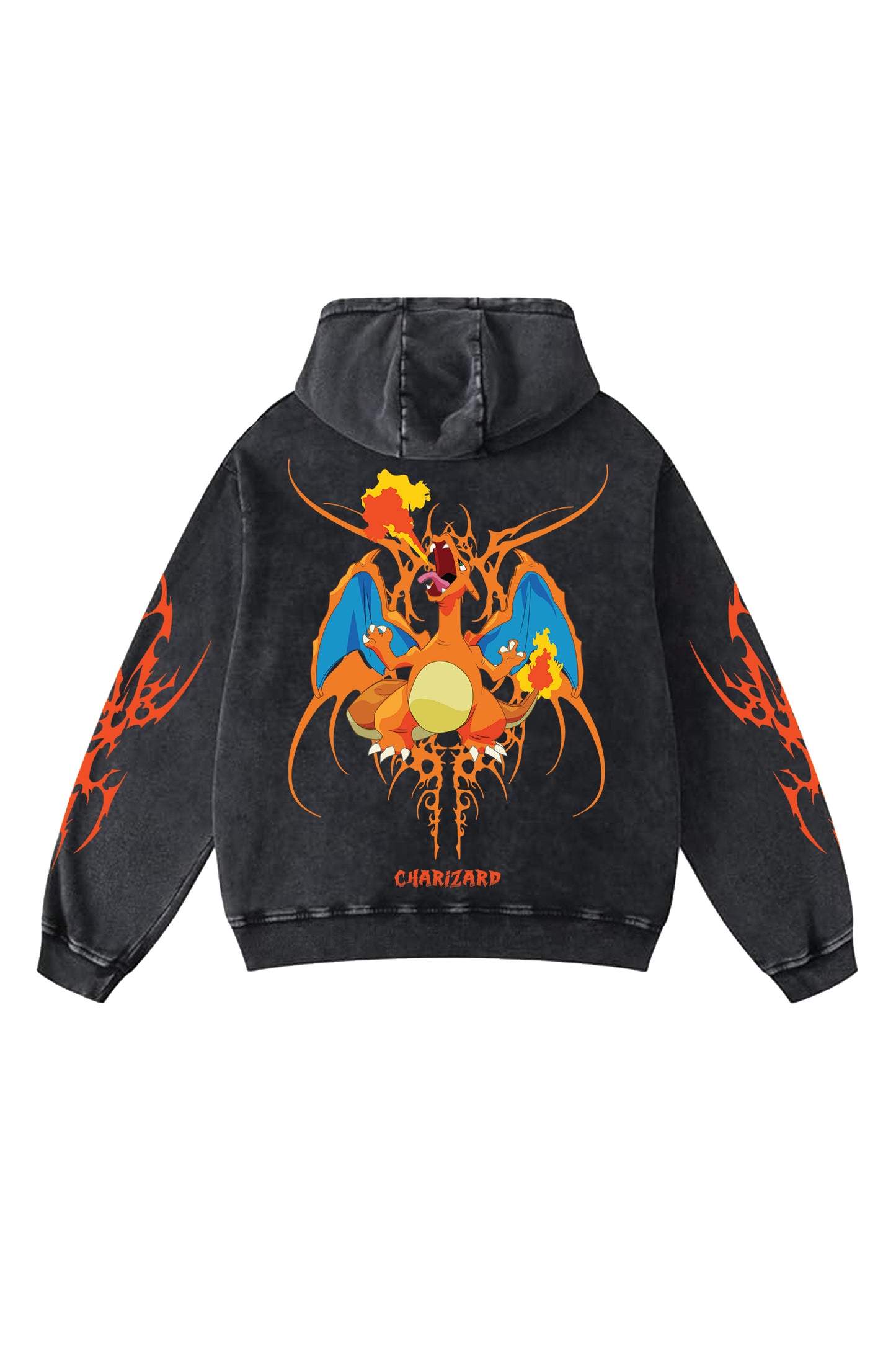 Charizard Designed Oversized Hoodie