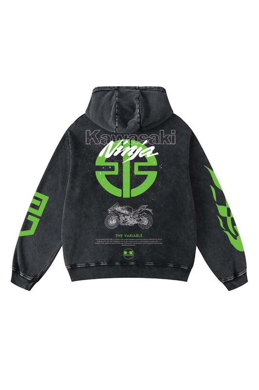 H2R Kawasaki Designed Oversized Hoodie