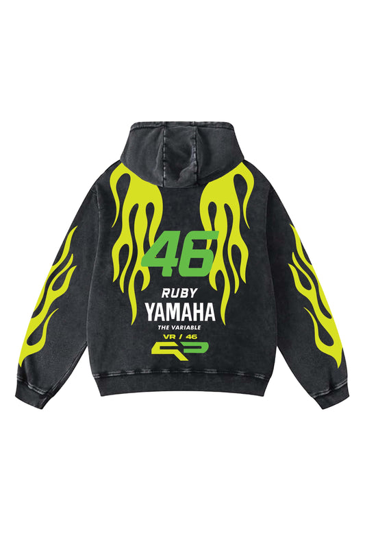 Yamaha Racing Designed Oversized Hoodie