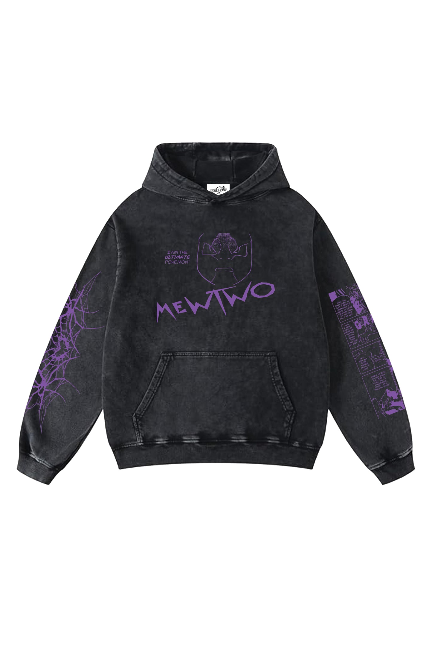 Mewtwo Designed Oversized Hoodie