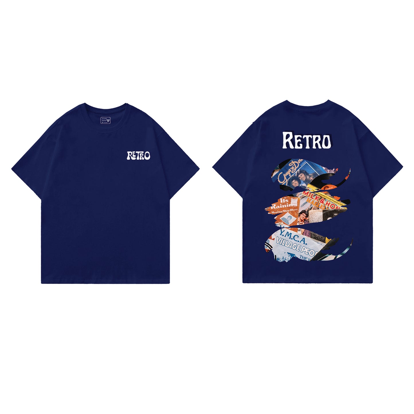 Retro Designed Oversized T-shirt