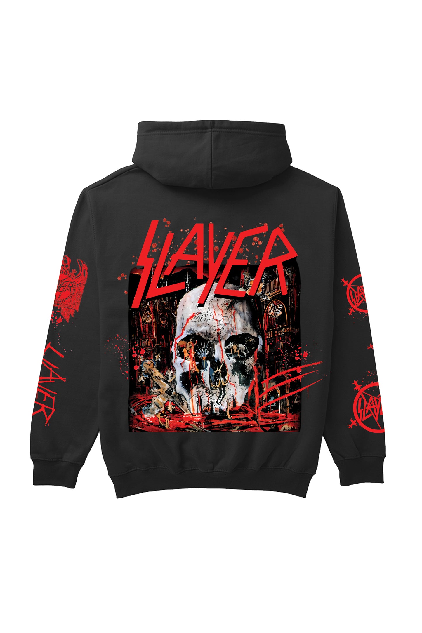 Slayer Designed Oversized Hoodie