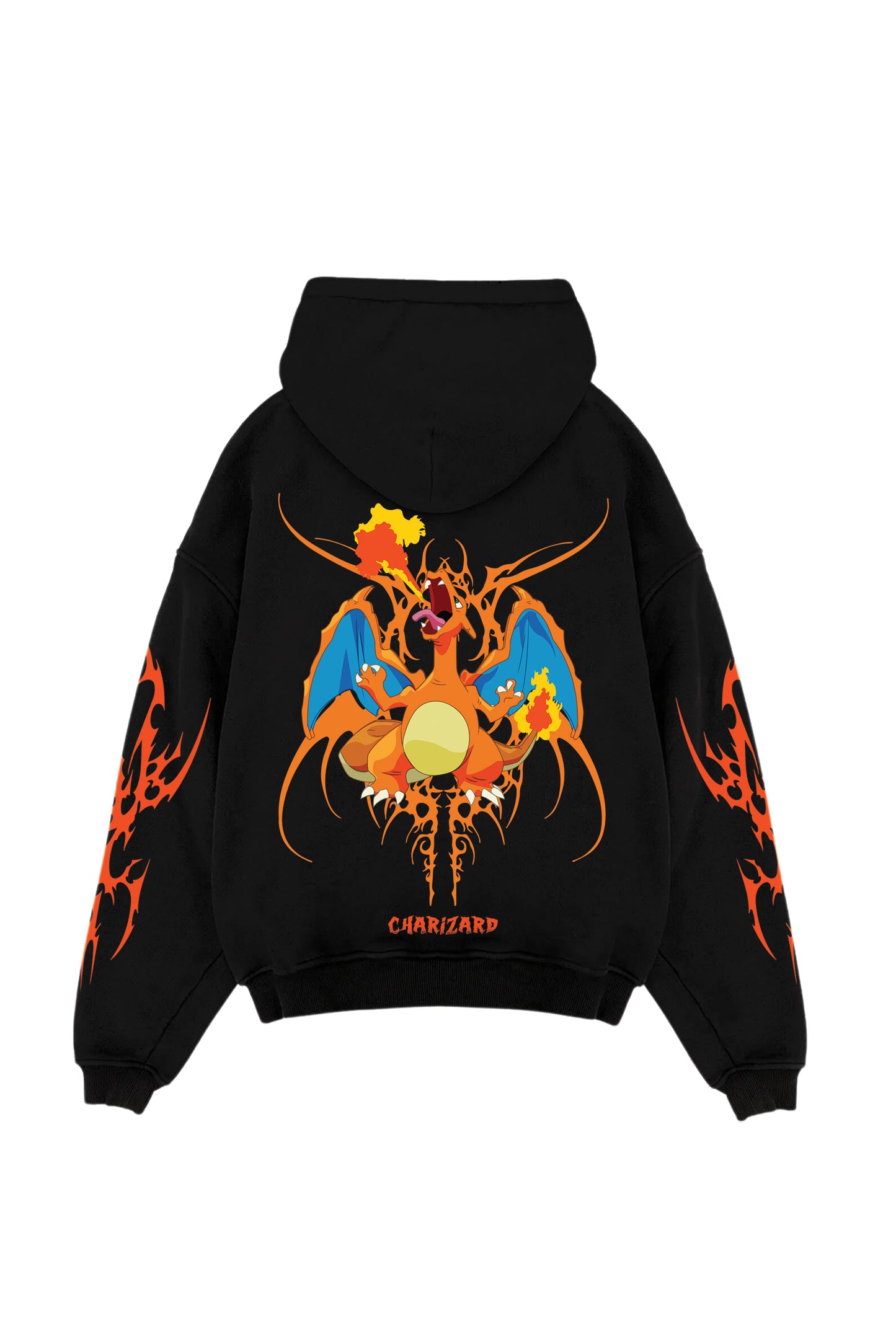 Charizard Designed Oversized Hoodie