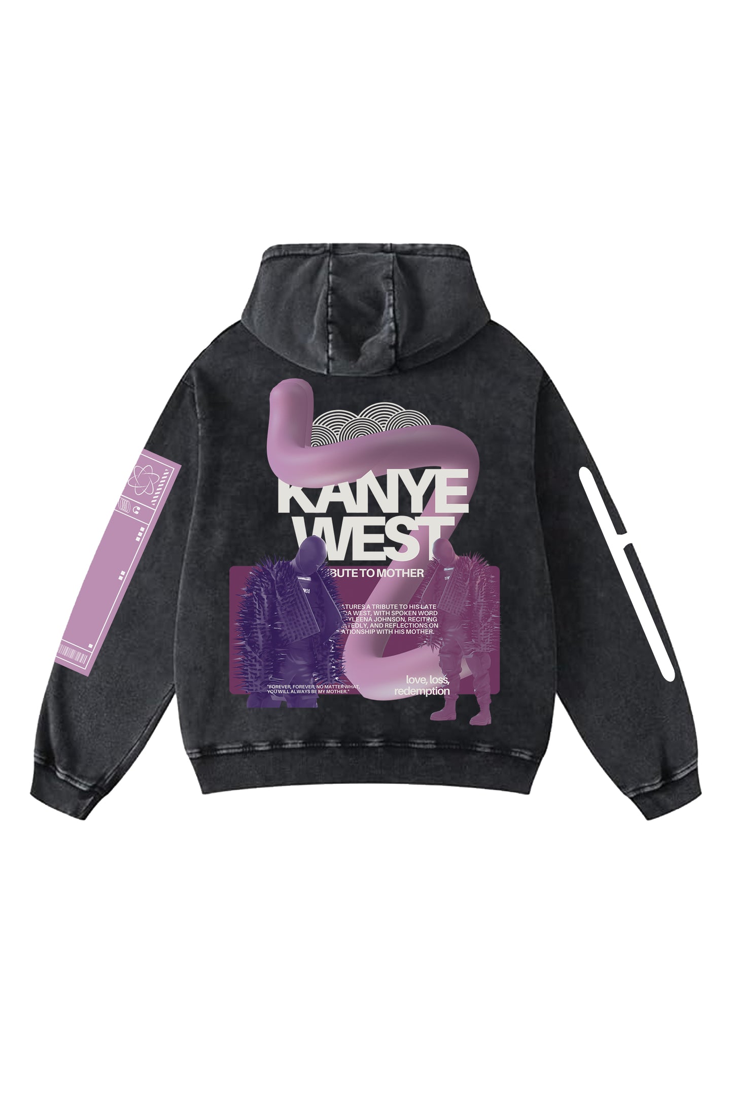 Kanye West Designed Vintage Oversized Hoodie V2