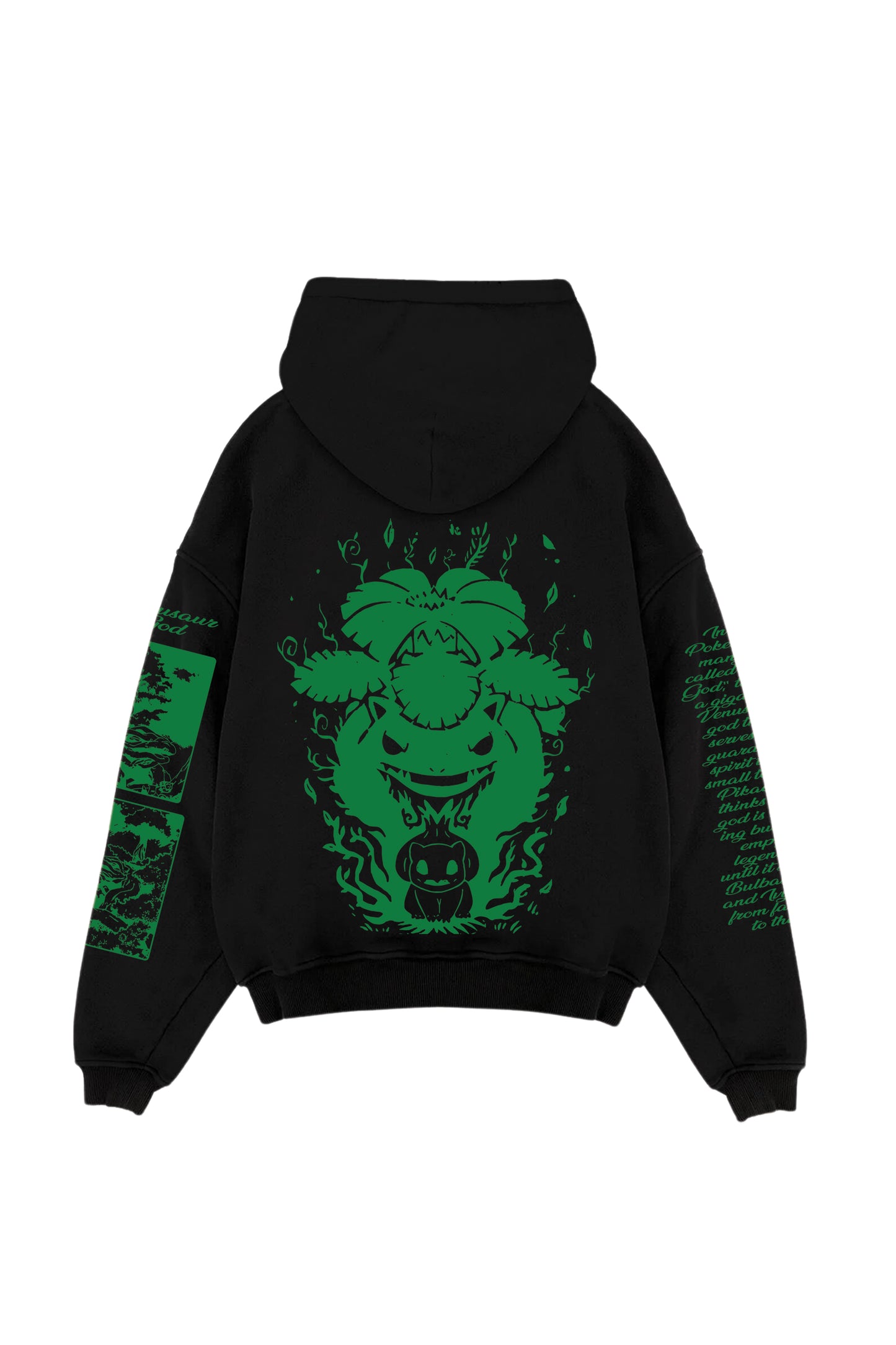 Bulbasaur Designed Oversized Hoodie