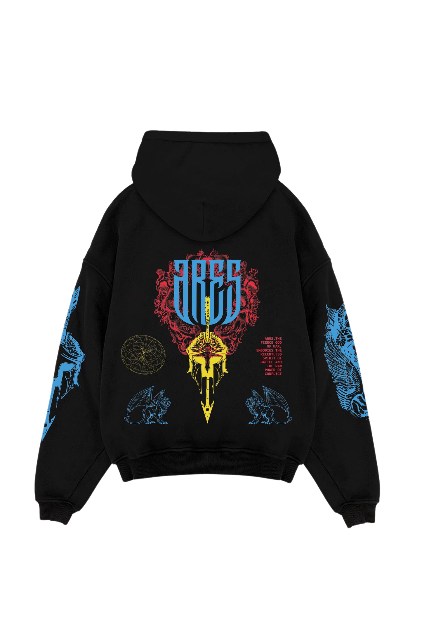 Ares Designed Oversized Hoodie