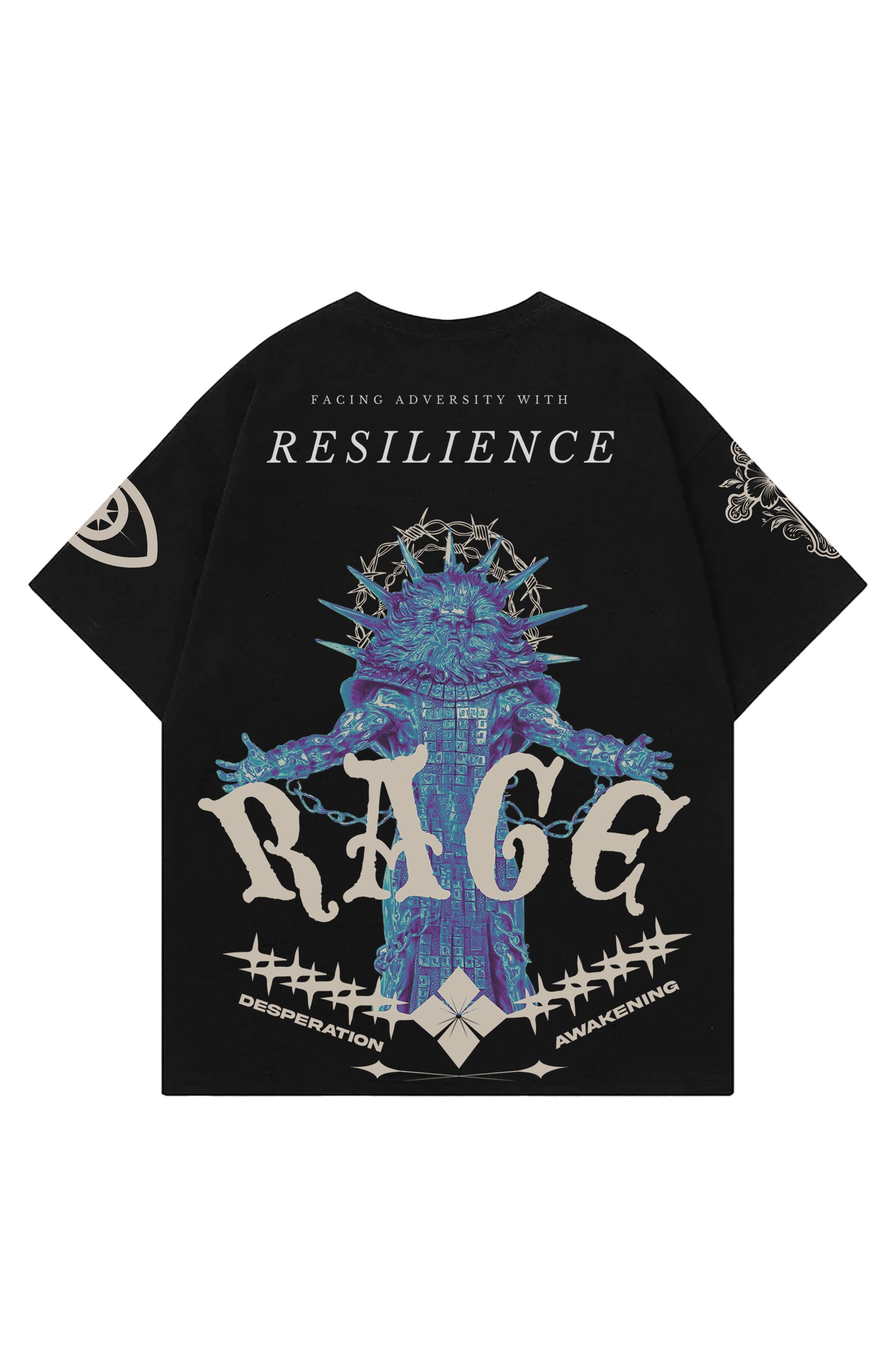 Rage Designed Oversized T-shirt