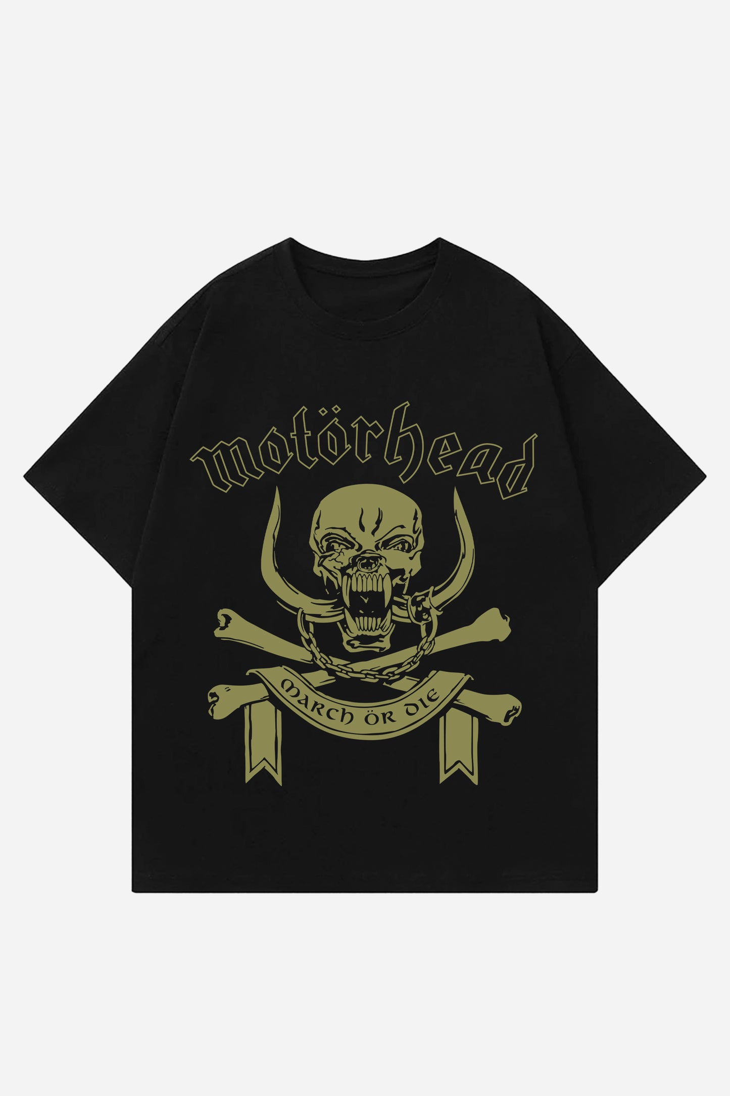 Motorhead Designed Oversized T-shirt