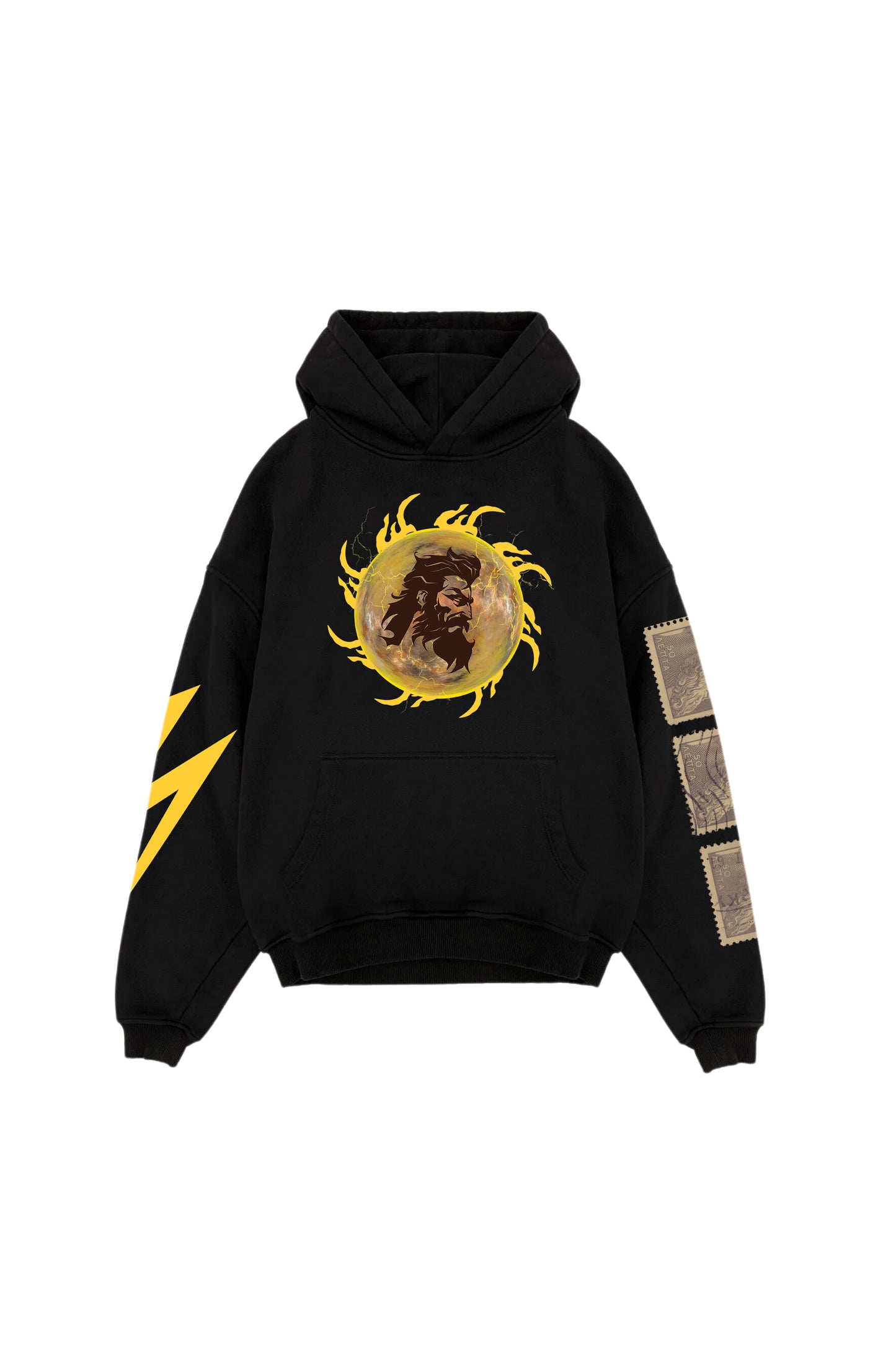 Dominant Designed Oversized Hoodie