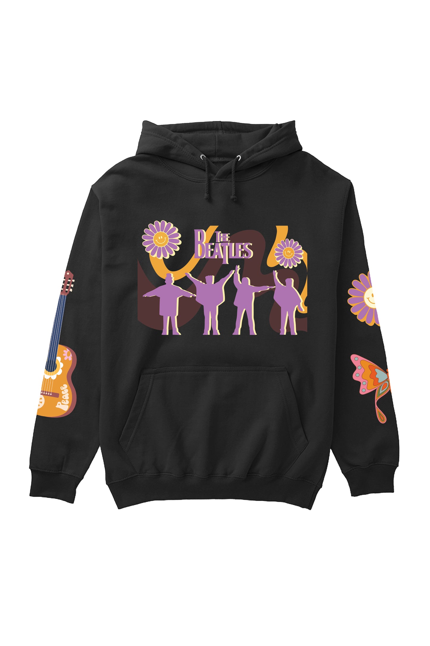 The Beatles Designed Oversized Hoodie