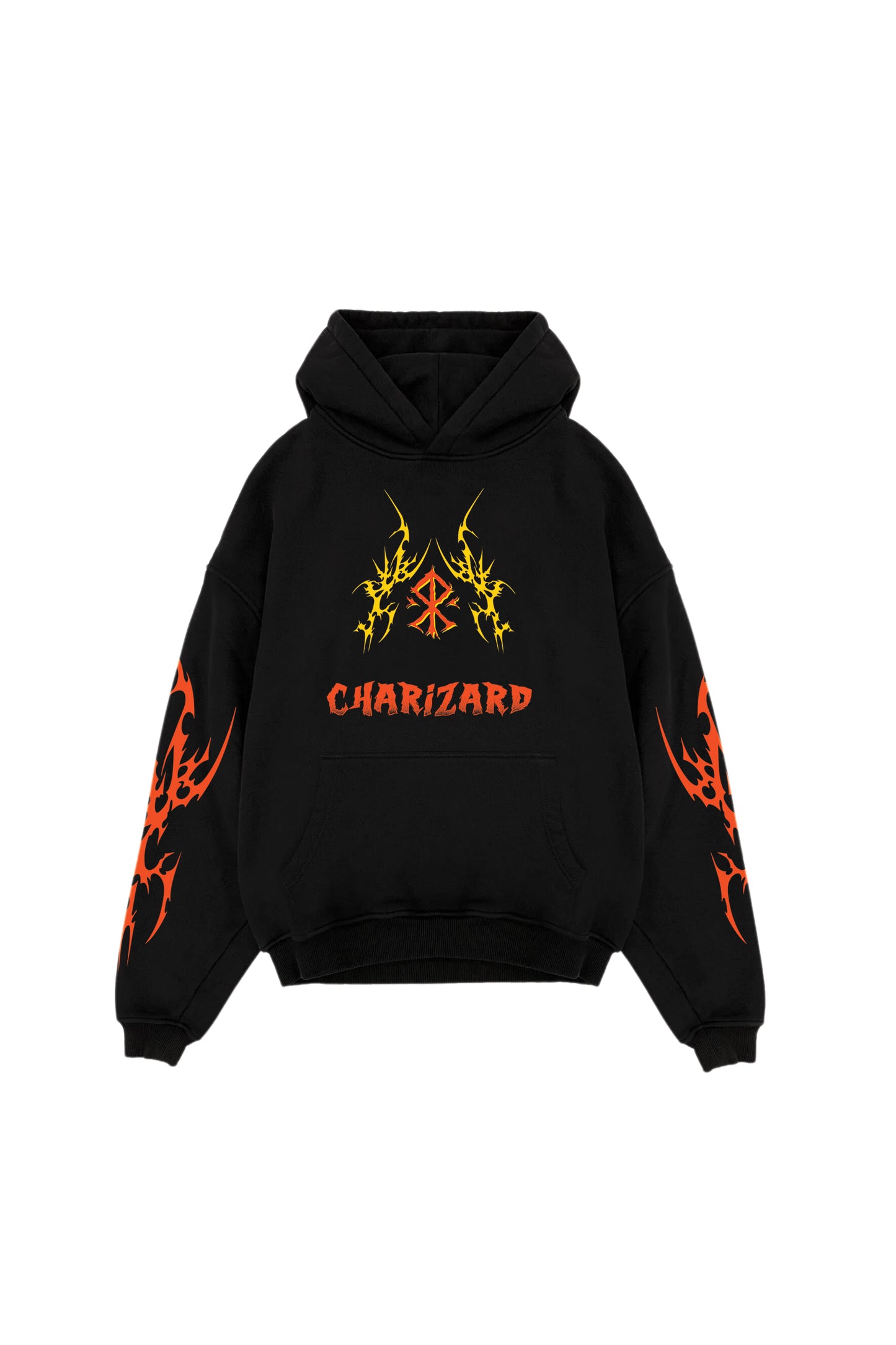 Charizard Designed Oversized Hoodie