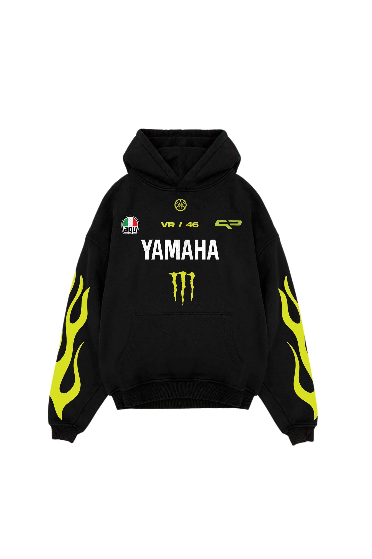 Yamaha Racing Designed Oversized Hoodie