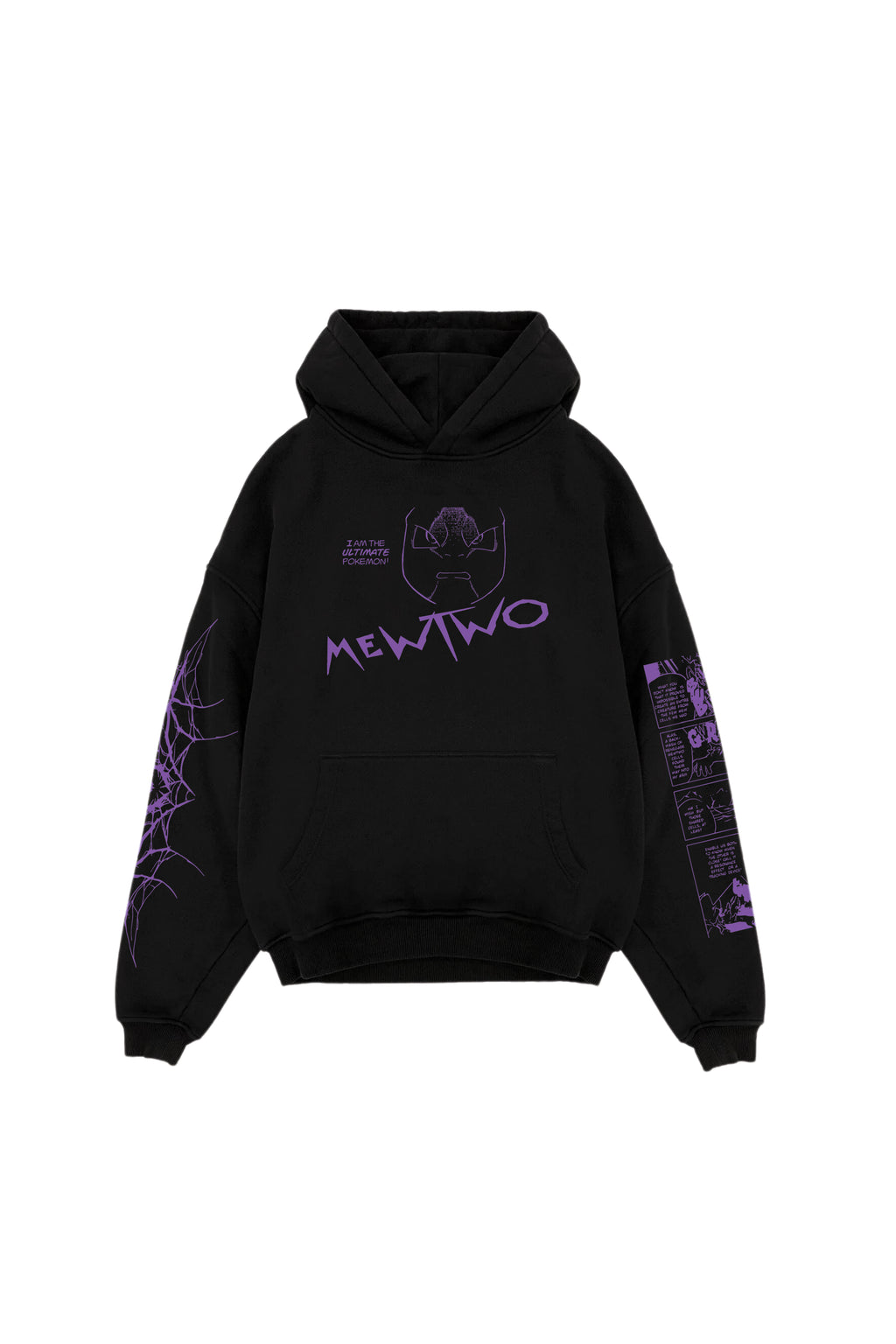 Mewtwo Designed Oversized Hoodie