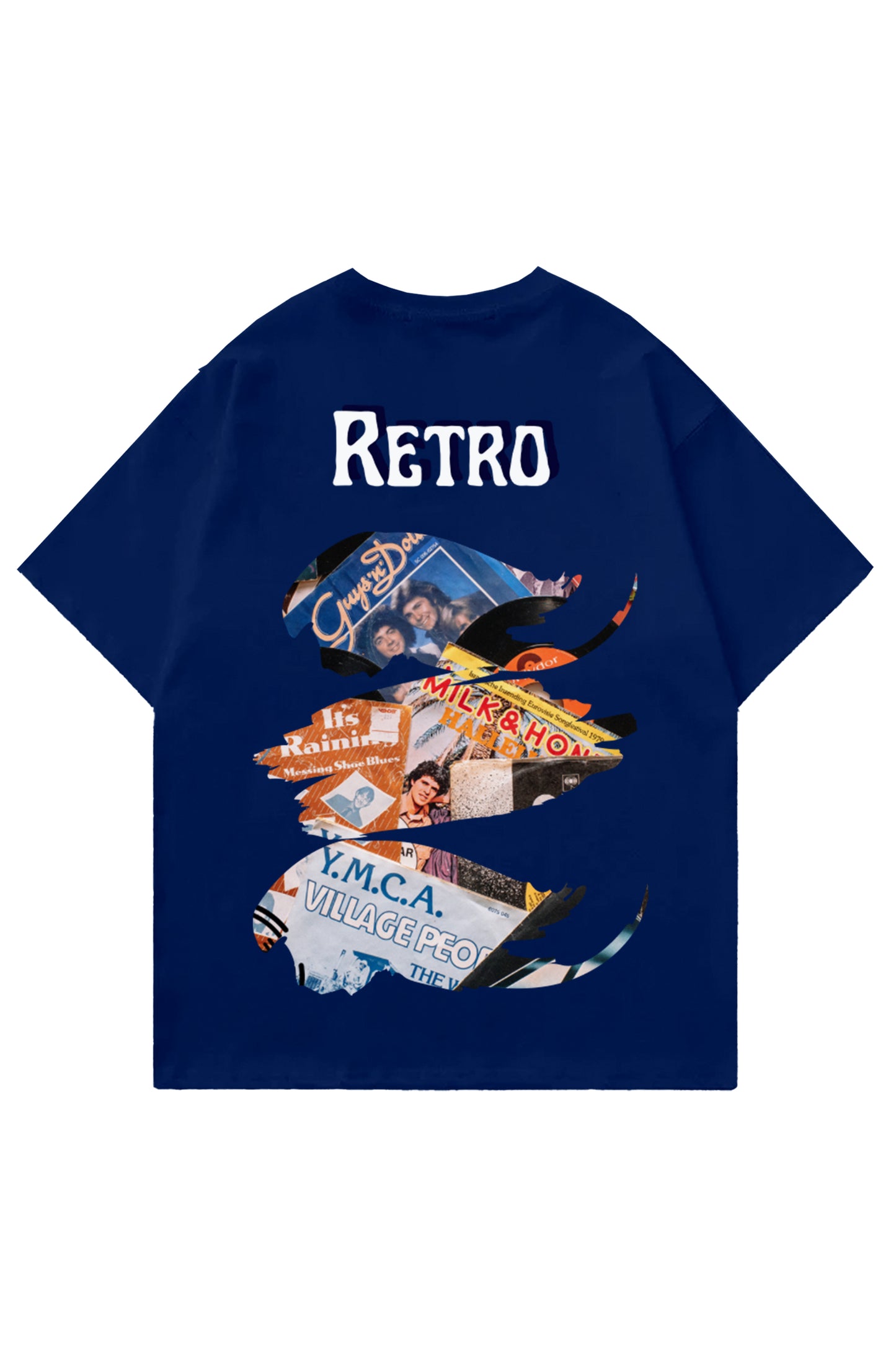 Retro Designed Oversized T-shirt