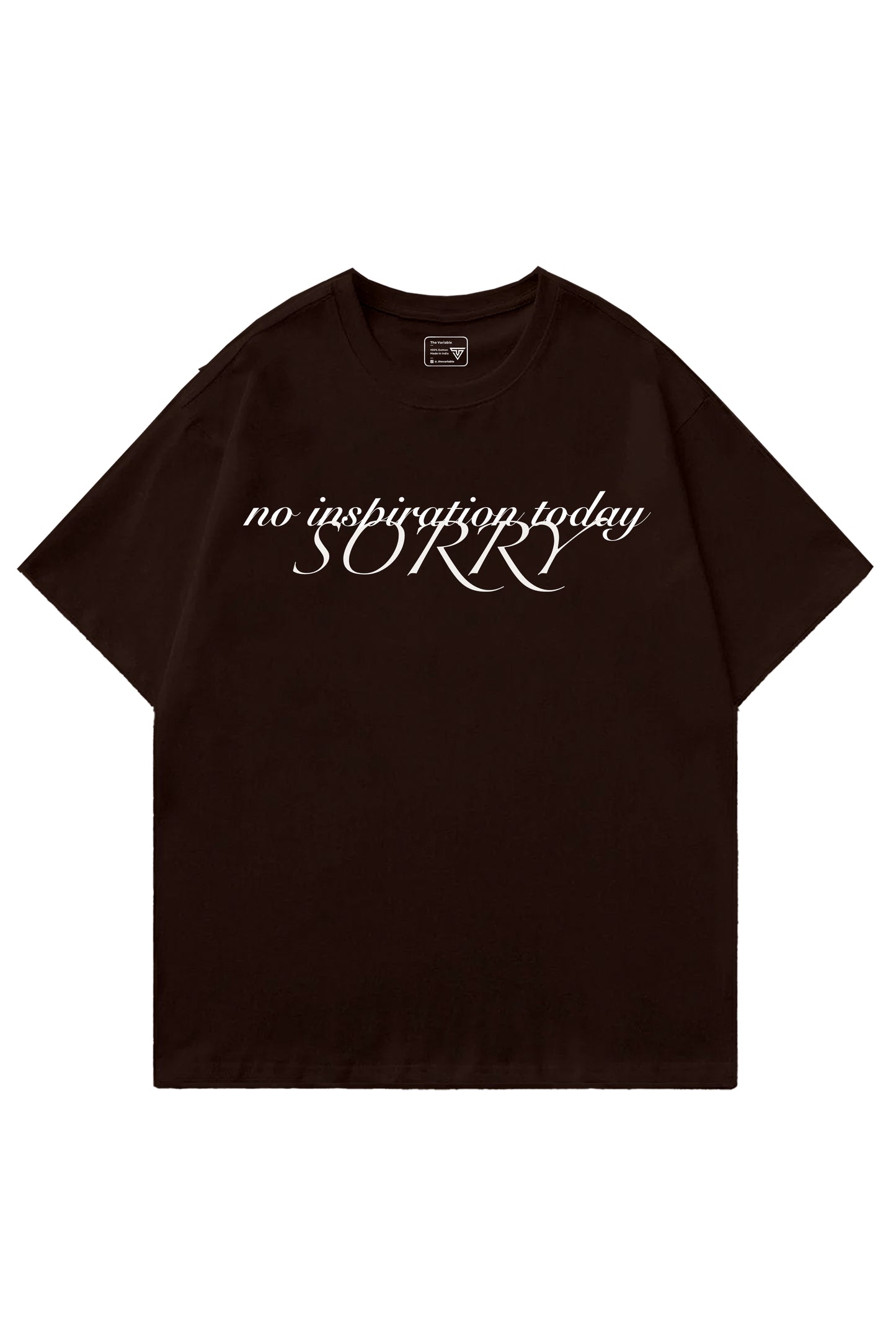 Sorry Designed Oversized T-shirt