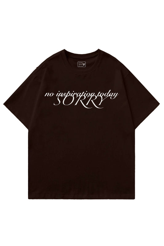 Sorry Designed Oversized T-shirt