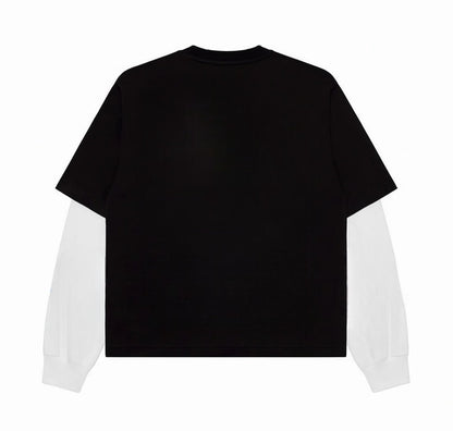 Shadow Full Sleeve Oversized Tee
