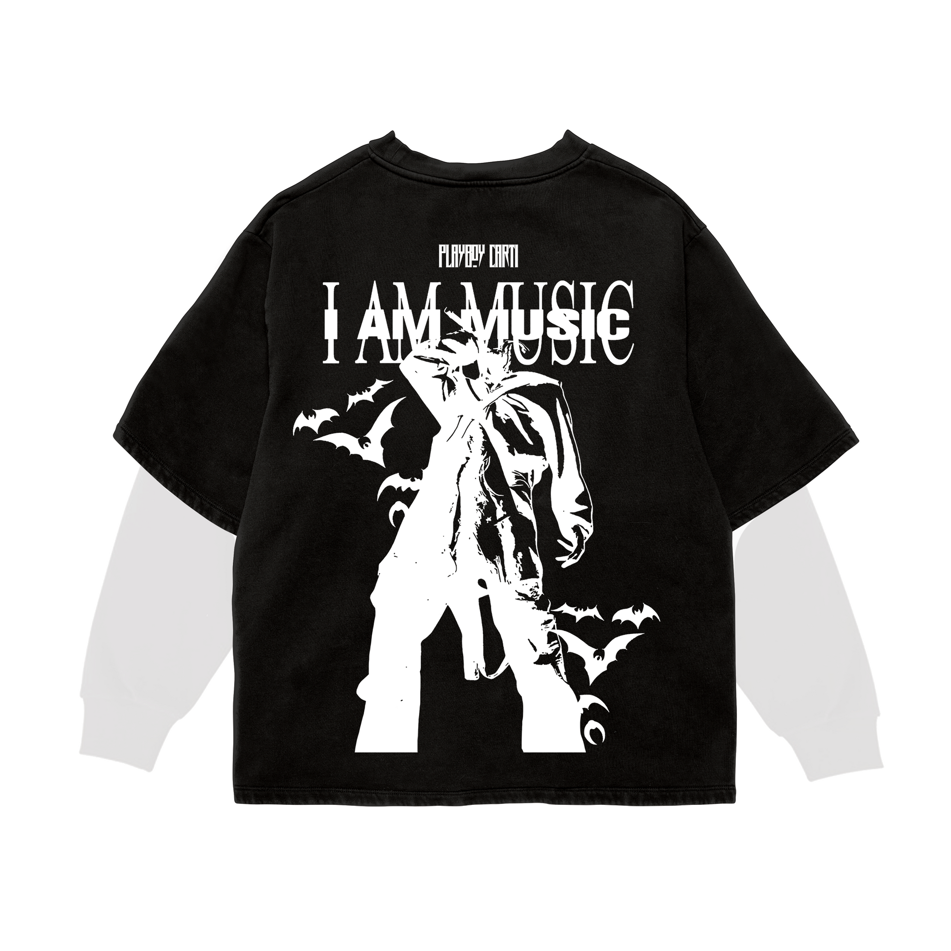 Playboi Carti I AM MUSIC Full Sleeve Oversized Tee – The Variable
