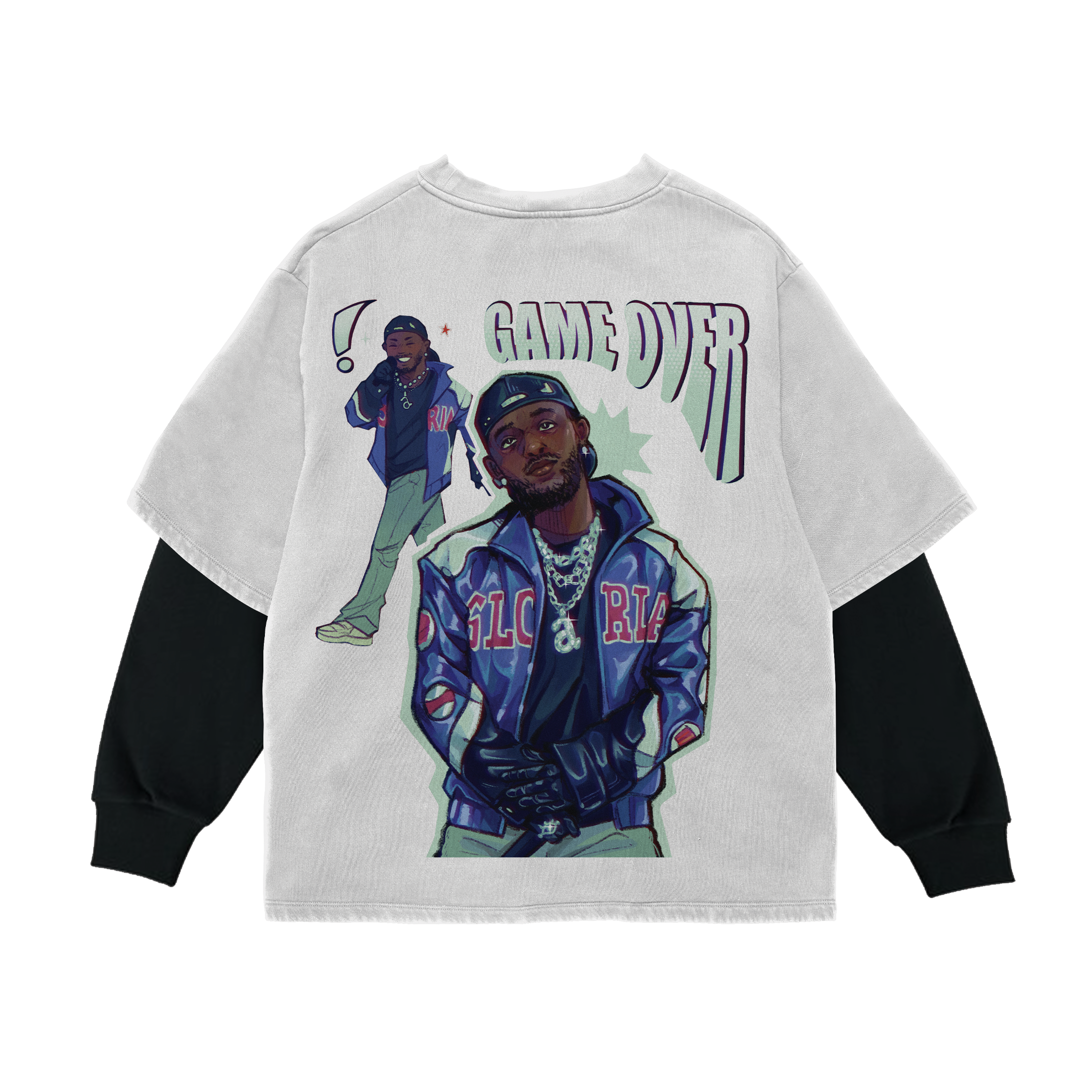 Kendrick Lamar Full Sleeve Oversized Tee
