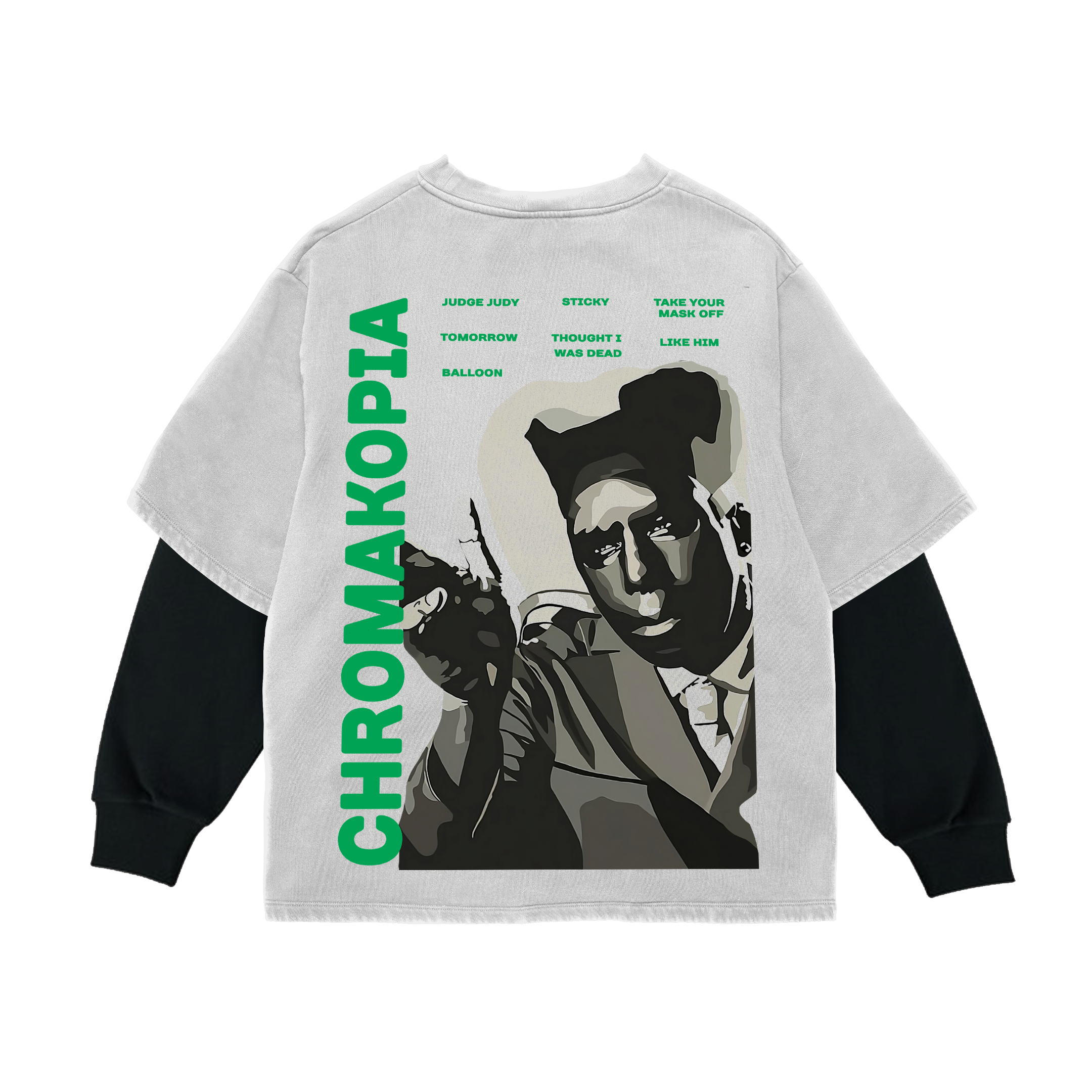 Tyler Chromakopia Full Sleeve Oversized Tee