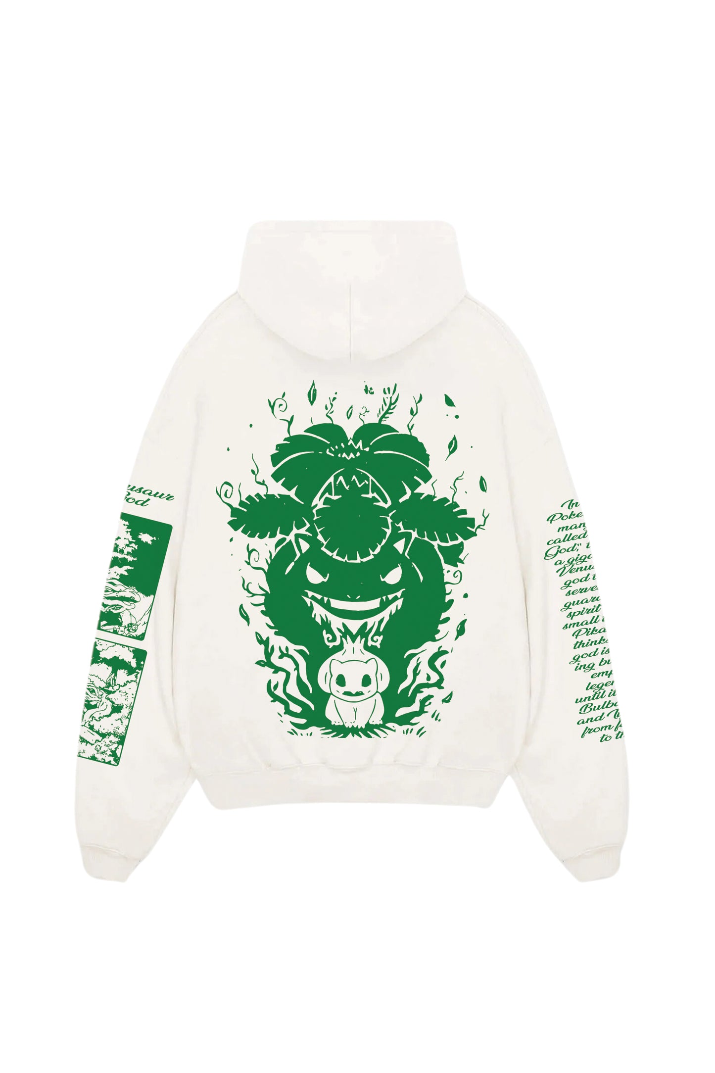 Bulbasaur Designed Oversized Hoodie