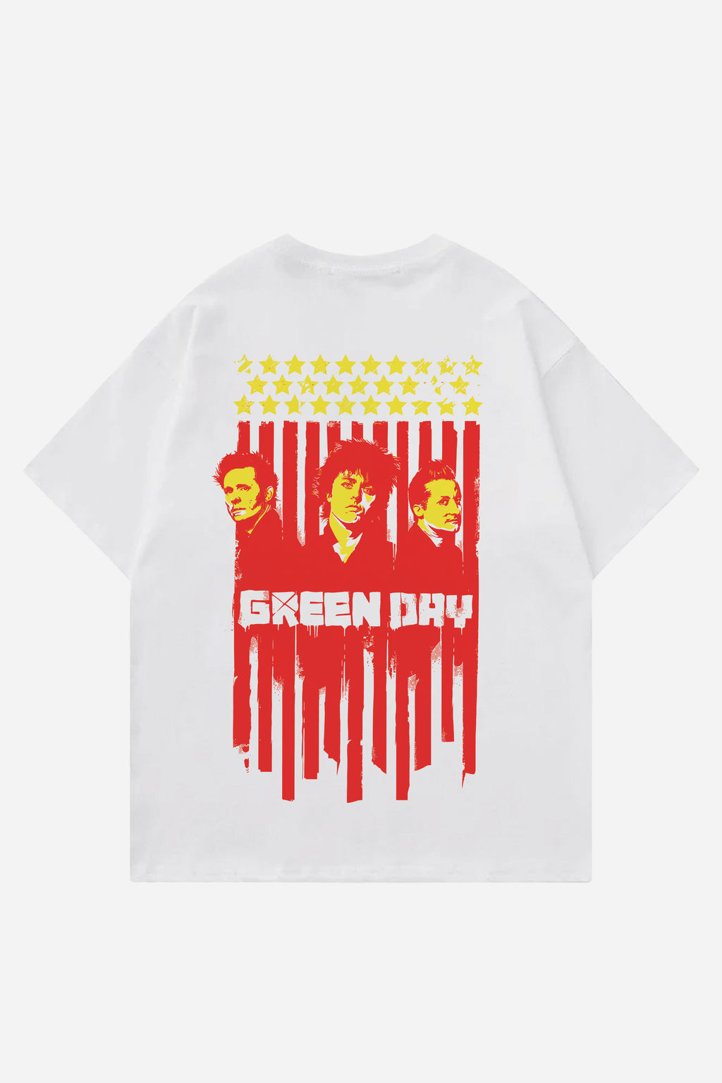 Green Day Designed Oversized T-shirt