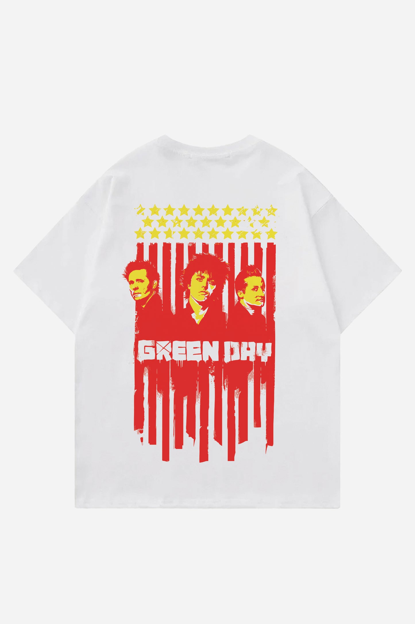 Green Day Designed Oversized T-shirt