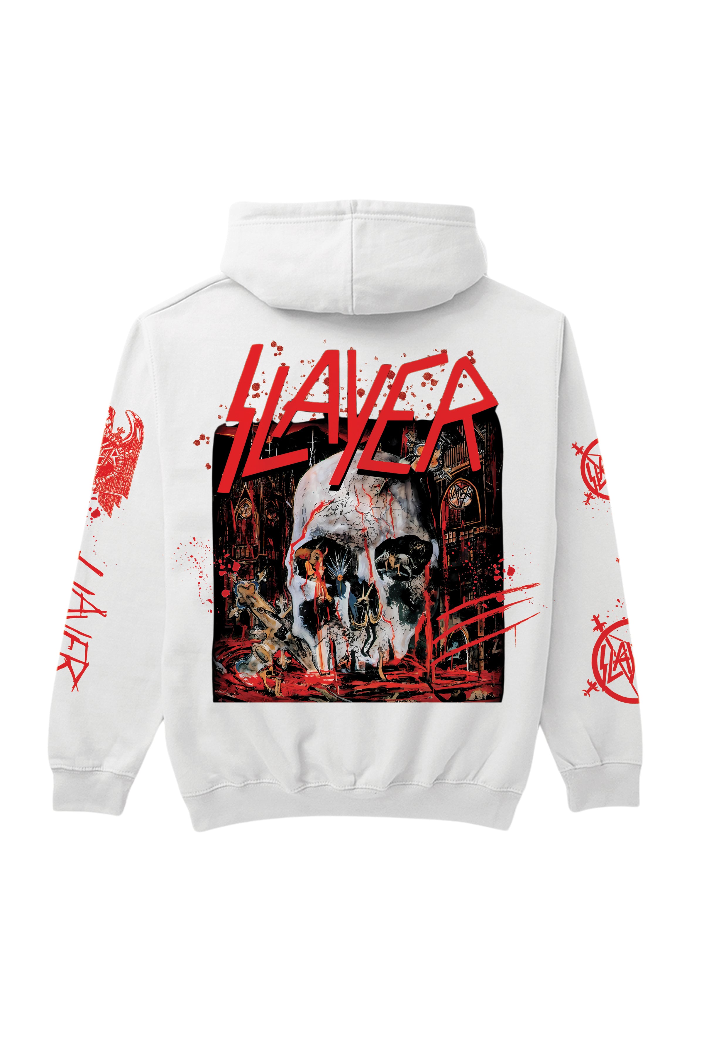 Slayer Designed Oversized Hoodie