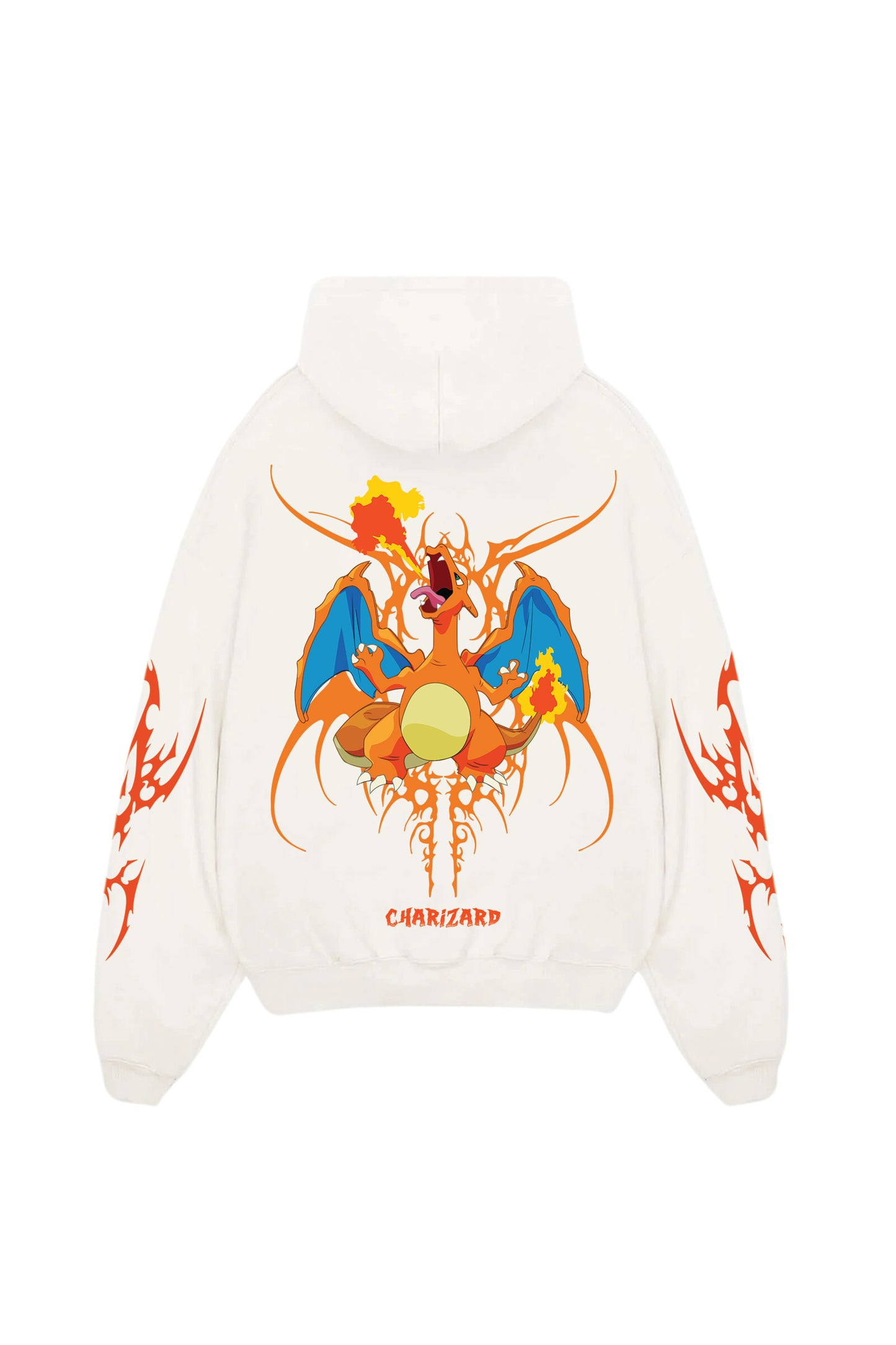 Charizard Designed Oversized Hoodie