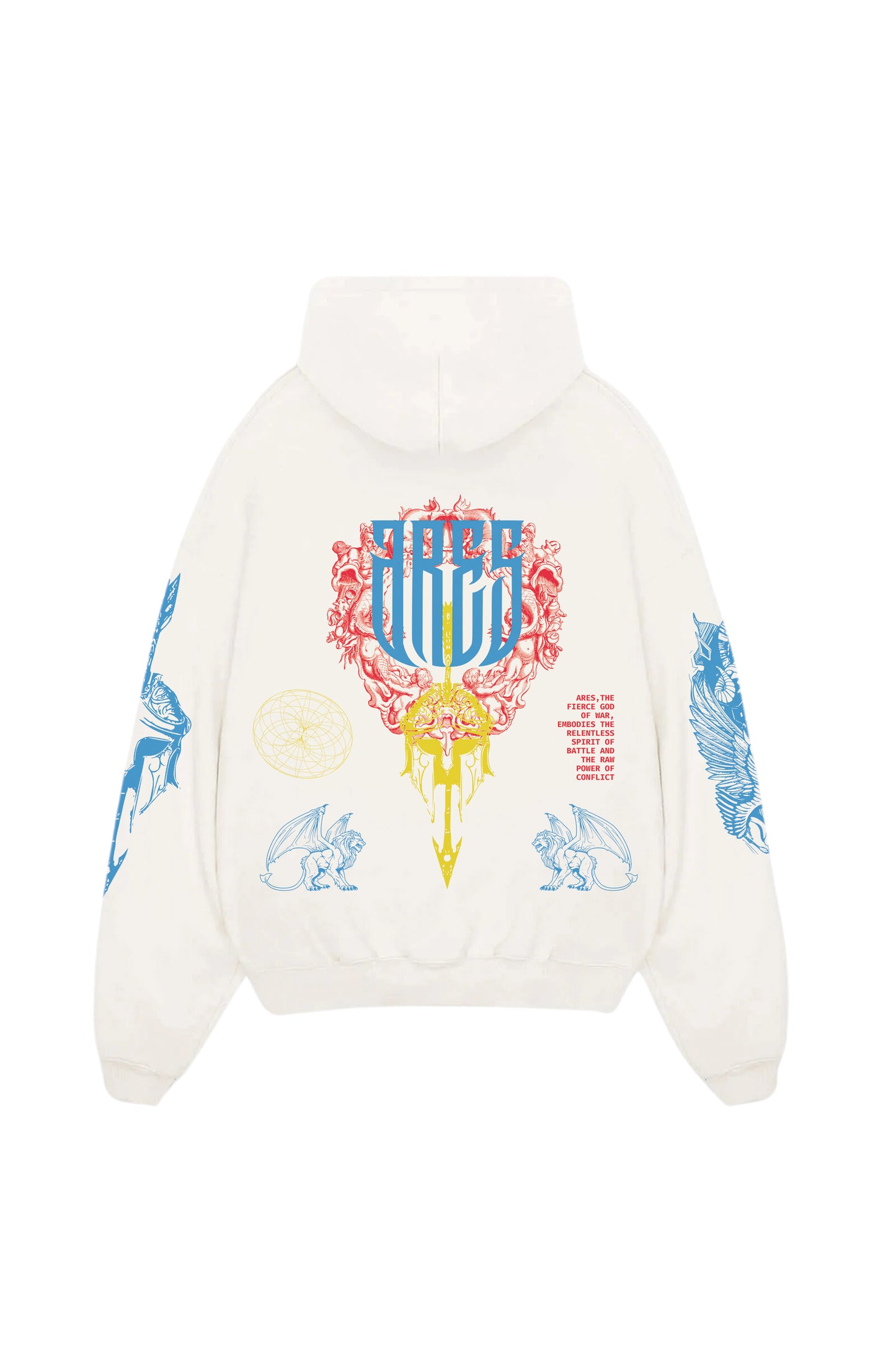 Ares Designed Oversized Hoodie