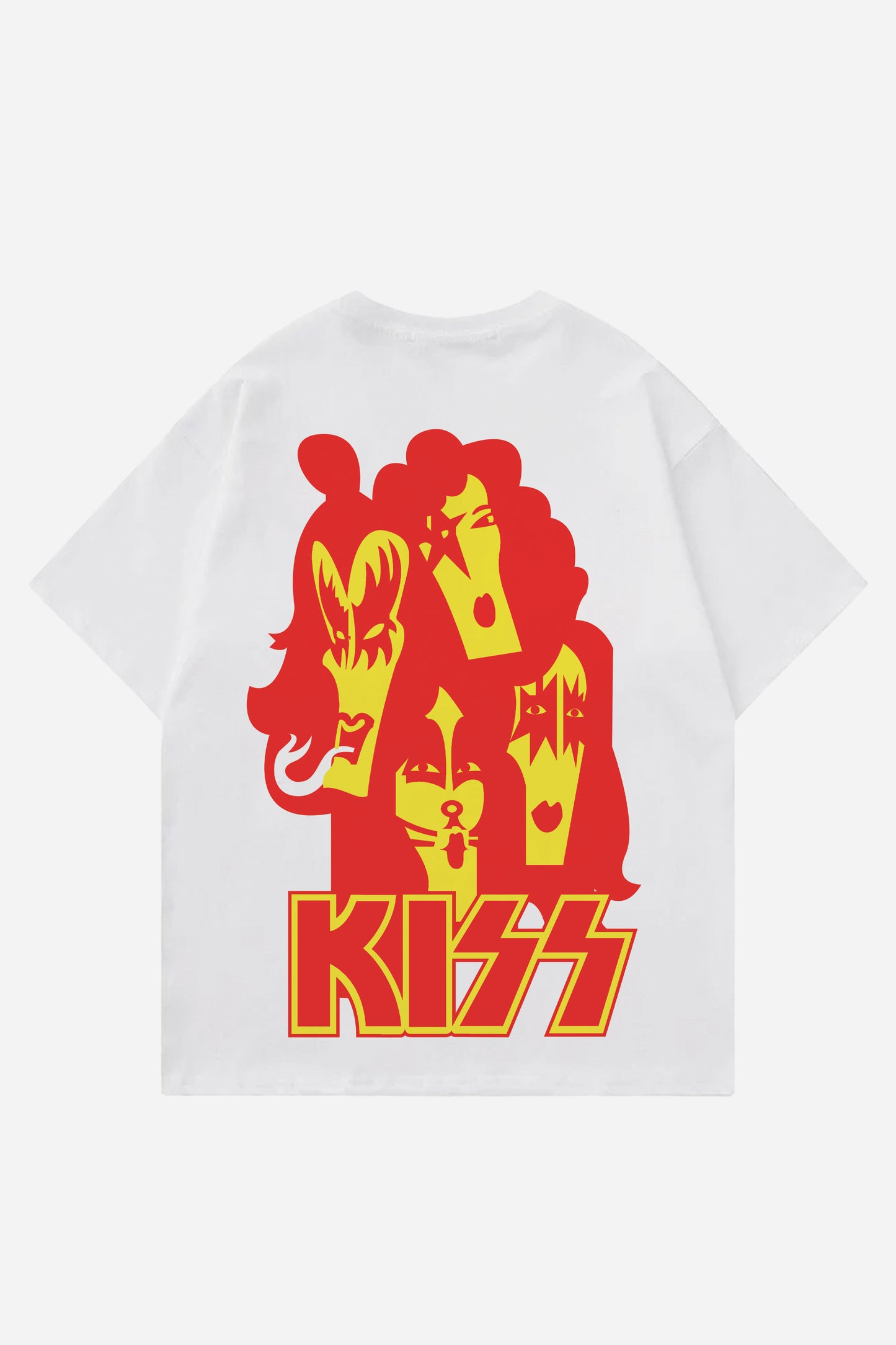 Kiss Designed Oversized T-shirt