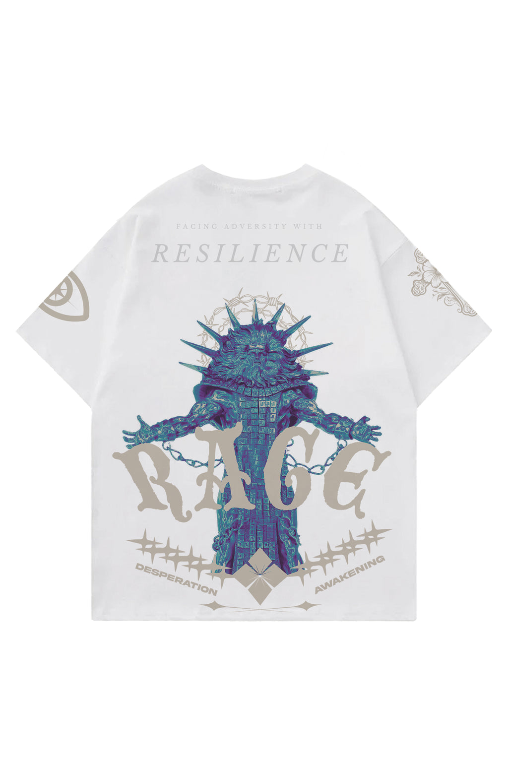 Rage Designed Oversized T-shirt