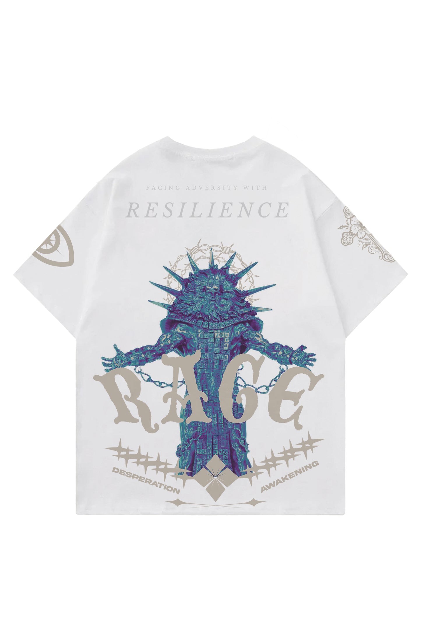 Rage Designed Oversized T-shirt