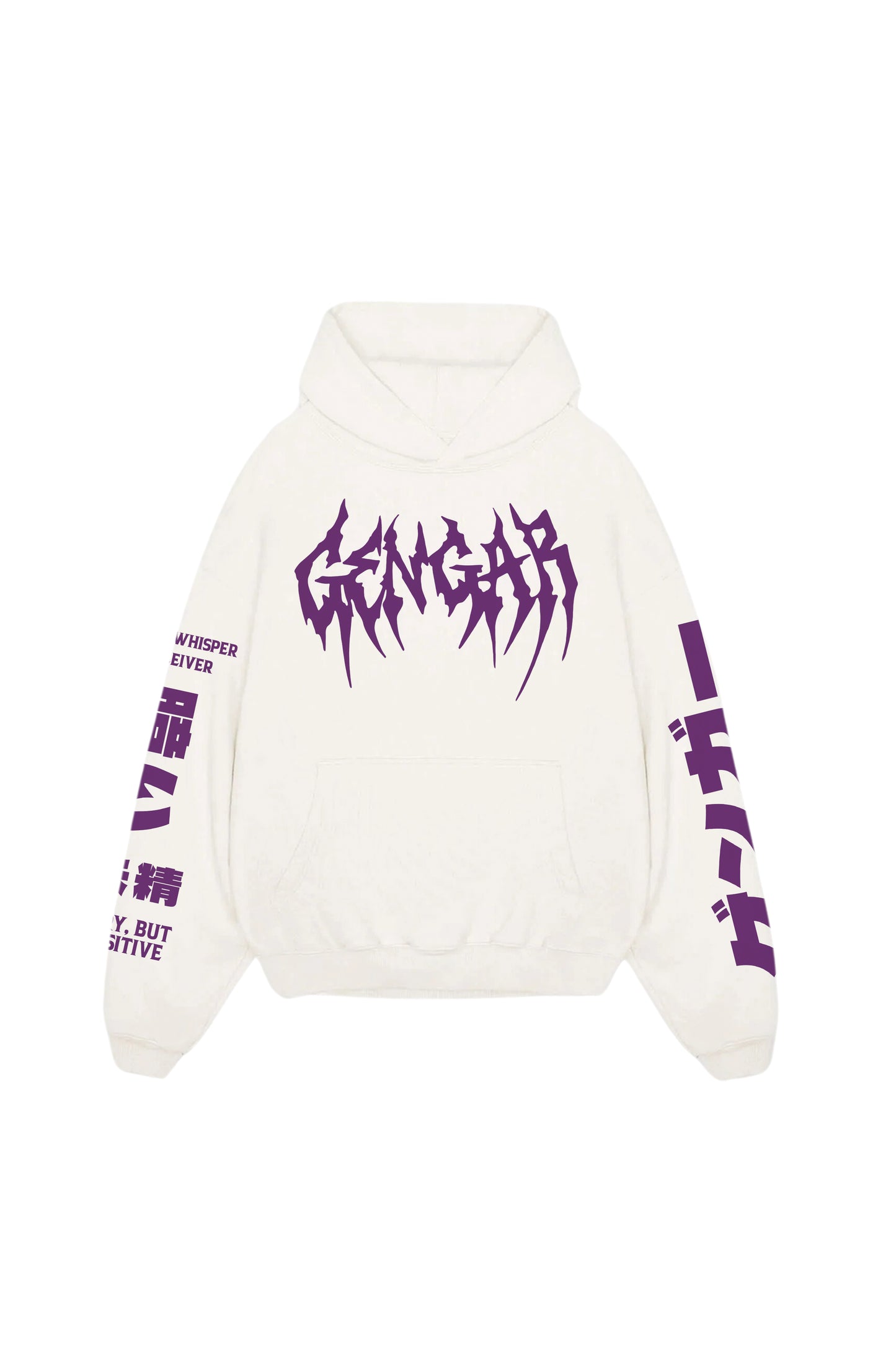 Gengar Designed Oversized Hoodie