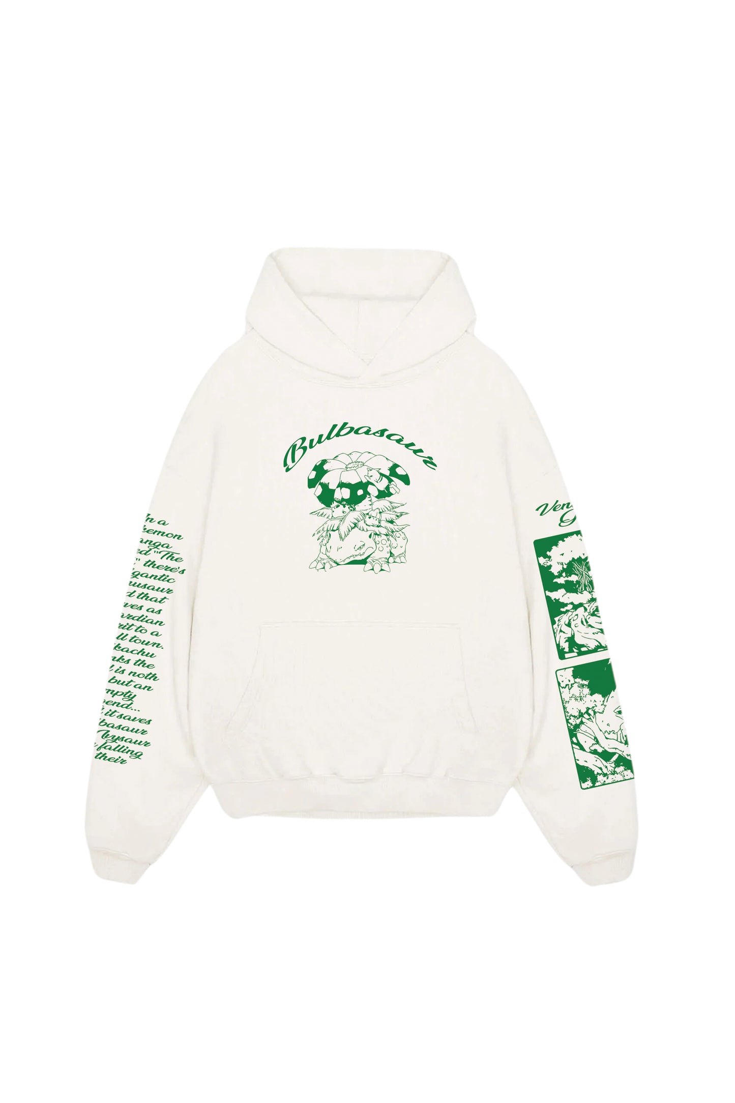 Bulbasaur Designed Oversized Hoodie