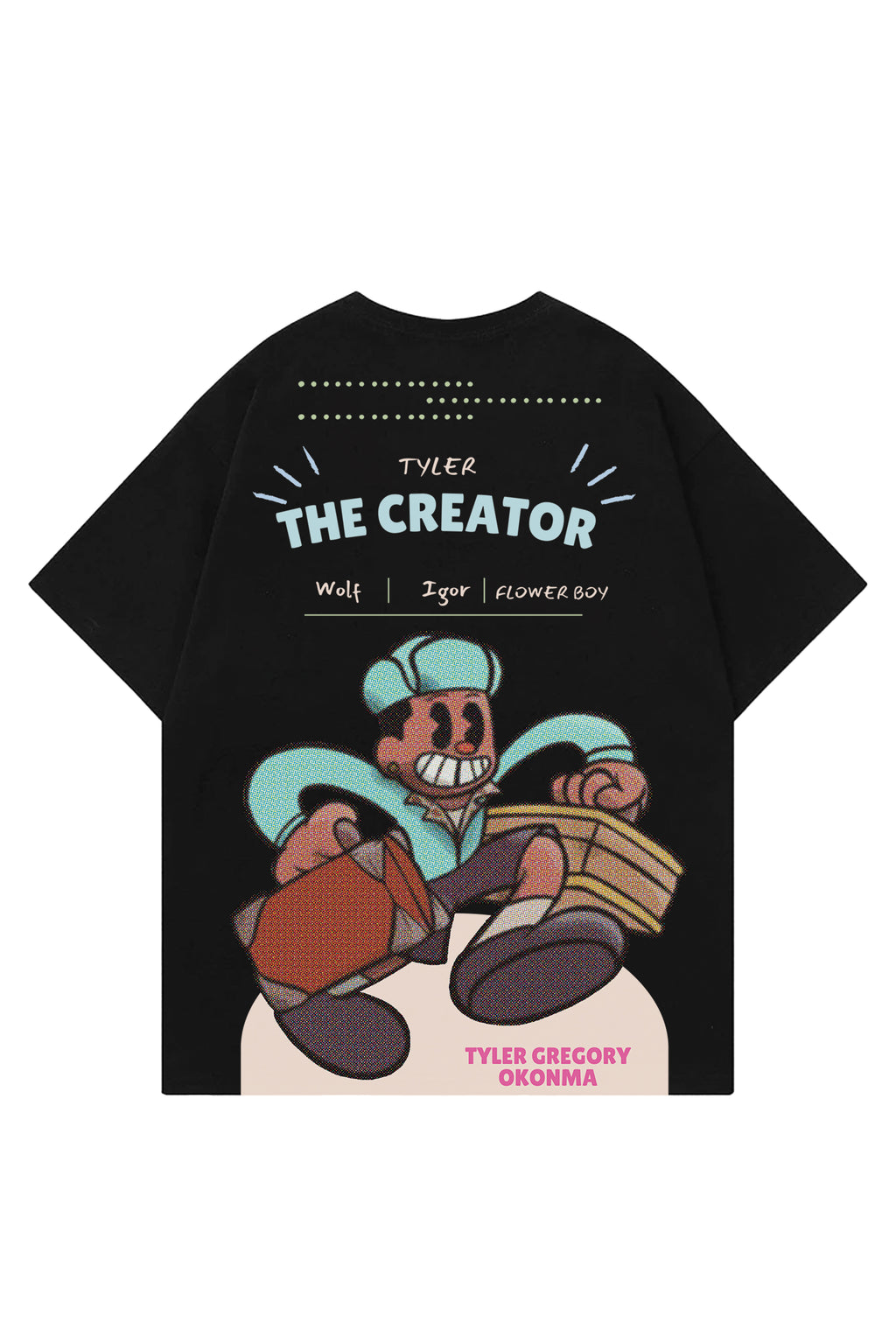Tyler The Creator Designed Oversized T-shirt