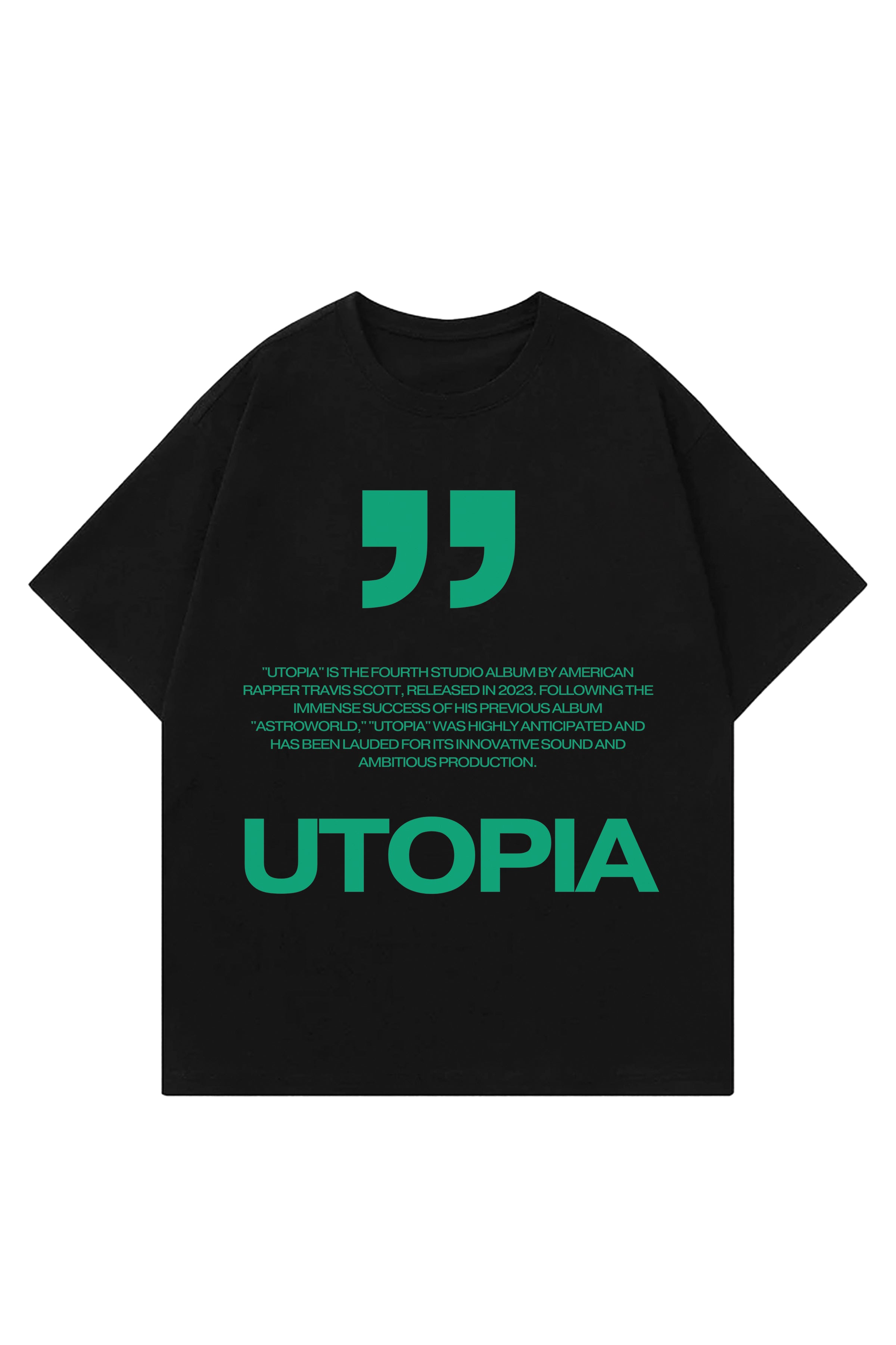 Utopia Designed Oversized T-shirt