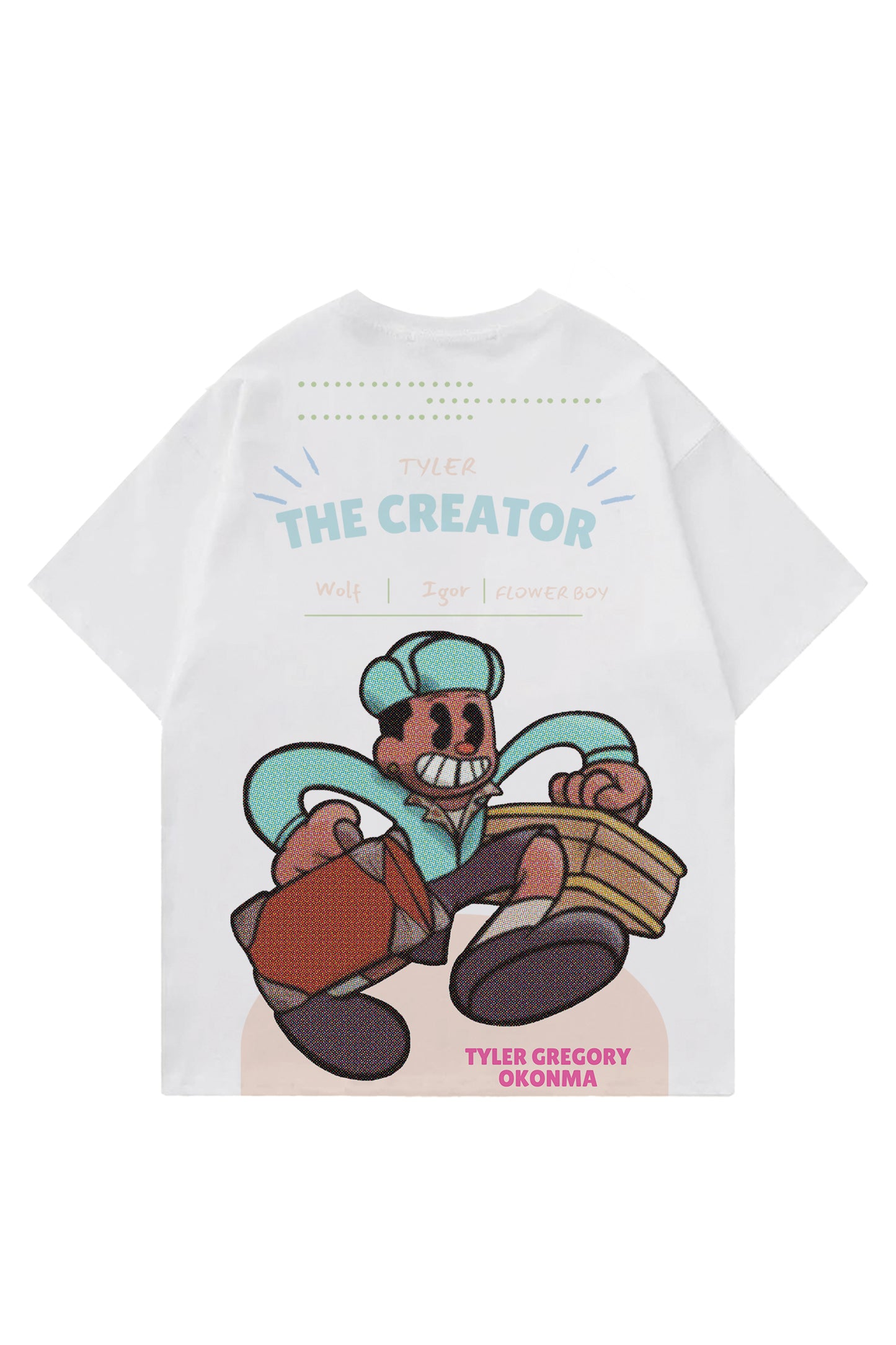 Tyler The Creator Designed Oversized T-shirt